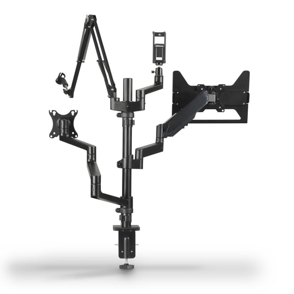 Hama 00004663 monitorin kiinnike ja jalusta 81,3 cm (32") Vastaanotto Musta