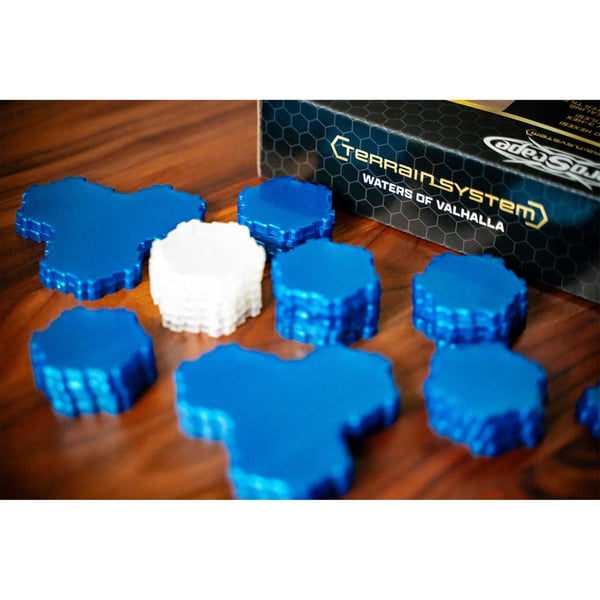 Asmodee Heroscape: Waters of Valhalla Terrain Expansion Lautapeli