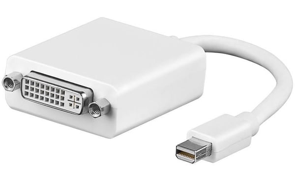 Microconnect MDPDVI videokabel adapter 0,15 m Mini DisplayPort DVI-I Hvid Microconnect MDPDVI videokabel adapter 0,15 m Mini DisplayPort DVI-I Hvid