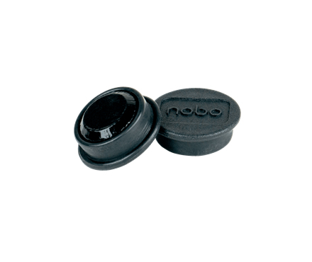 Nobo Magnetiska Whiteboardmagneter 10-Pack 24 mm Färgade Magneter