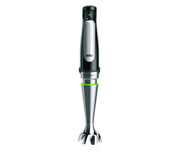 Braun MultiQuick 7 MQ 7045X 1,25 L Upotettava sekoitin 1000 W Musta, Ruostumaton teräs