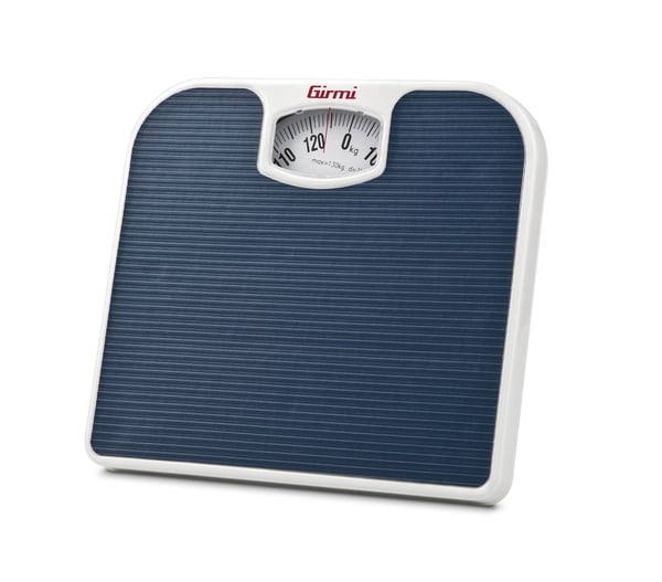 Girmi BP02 Torg Vit, Blå Mekanisk personvåg