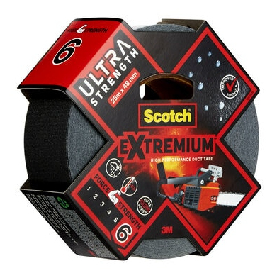 3M Extremium 25 m Musta