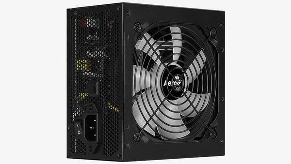 Aerocool KCAS PLUS GOLD 750W strömförsörjningsenheter 20+4 pin ATX Svart