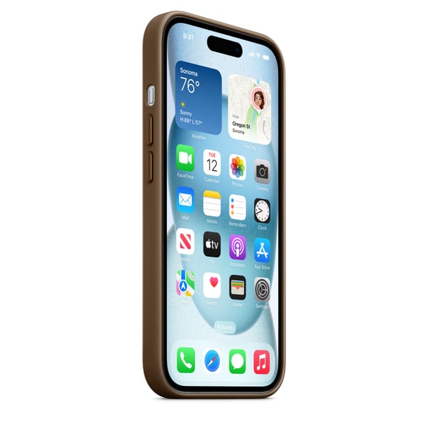 Apple MT3C3ZM/A matkapuhelimen suojakotelo 15,5 cm (6.1") Suojus Taupe