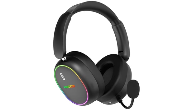 HATOR Phoenix 2 Wireless Kuulokkeet Langallinen & langaton Pääpanta Pelaaminen USB Type-C / USB Type-A Bluetooth Musta