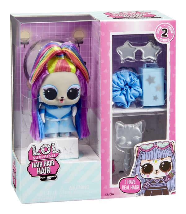 L.O.L. Surprise! Hair Hair Hair Pets Asst in PDQ
