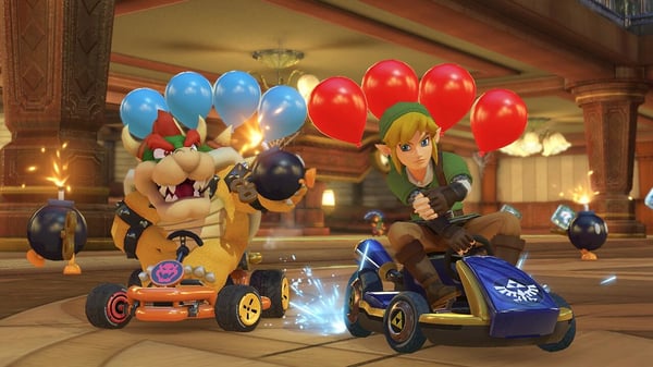 Nintendo Mario Kart 8 Deluxe Vakio Saksa, Englanti, Ranska, Italia, Japani, Hollanti, Portugali, Venäjä Nintendo Switch