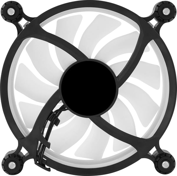 Aerocool Spectro 12 FRGB Datorväska Fan 12 cm Svart, Translucent 1 styck