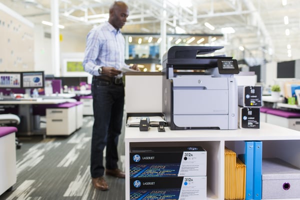 HP 312A cyan LaserJet-originaltonerkassett
