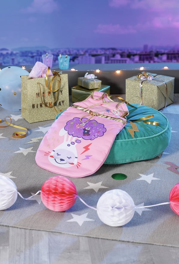 BABY born Happy Birthday Sleeping Bag Dukke sovepose