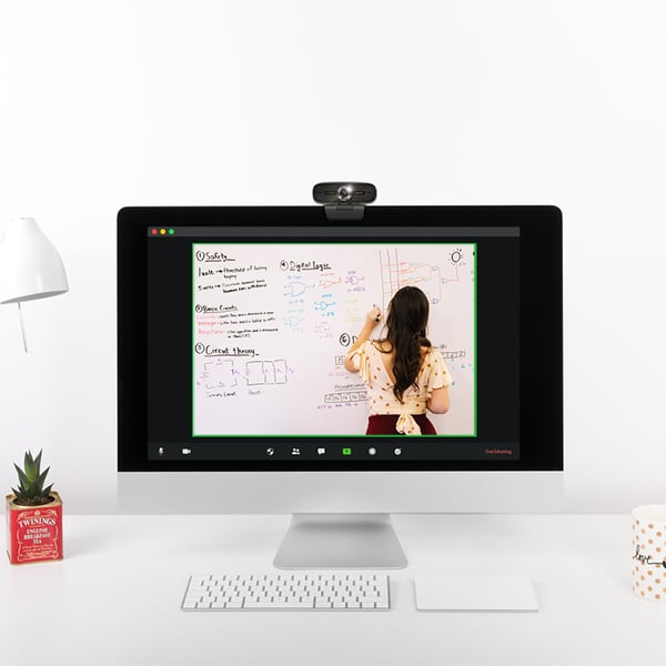 LogiLink UA0378 verkkokamera 2 MP 1920 x 1080 pikseliä USB 2.0 Musta