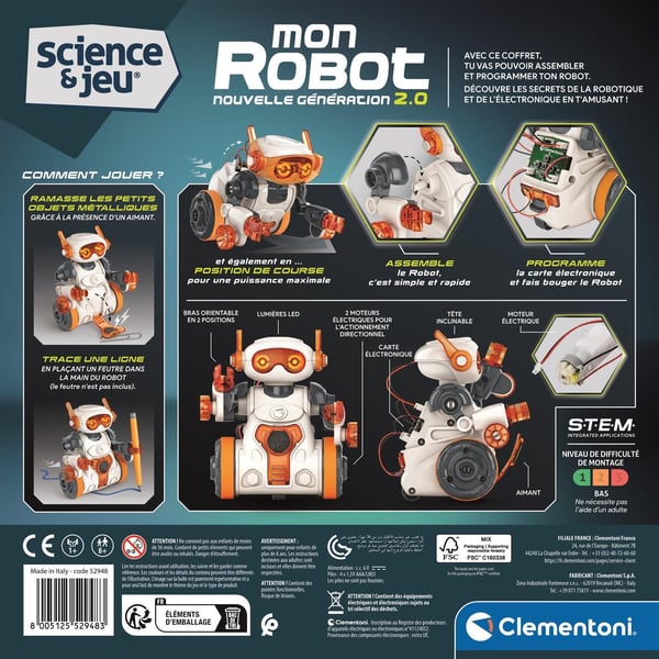 Clementoni 52948 børne videnskabssæt & legetøj
