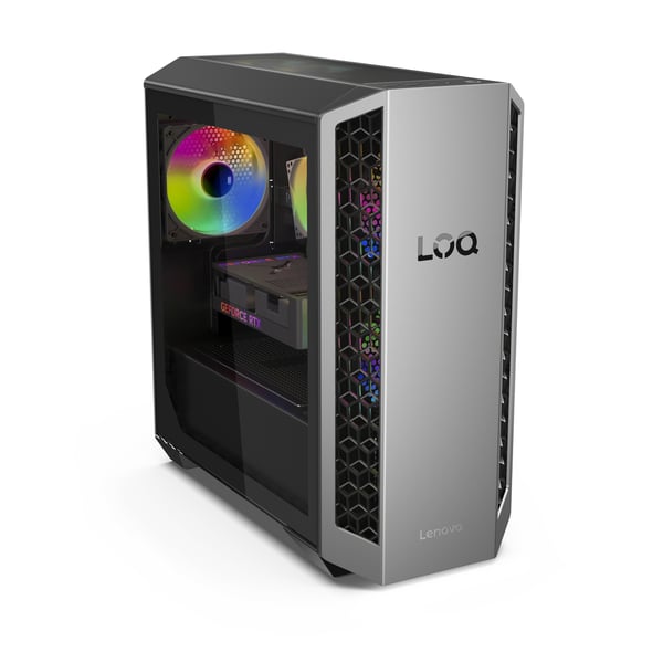 Lenovo LOQ Tower 26ADR10 AMD Ryzen™ 7 8745HX 16 GB DDR5-SDRAM 512 GB SSD NVIDIA GeForce RTX 5050 Windows 11 Home PC Sort
