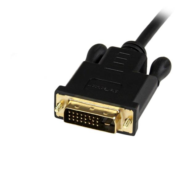 StarTech.com DP2DVIMM3BS videokaapeli-adapteri 0,9 m DisplayPort DVI-D Musta