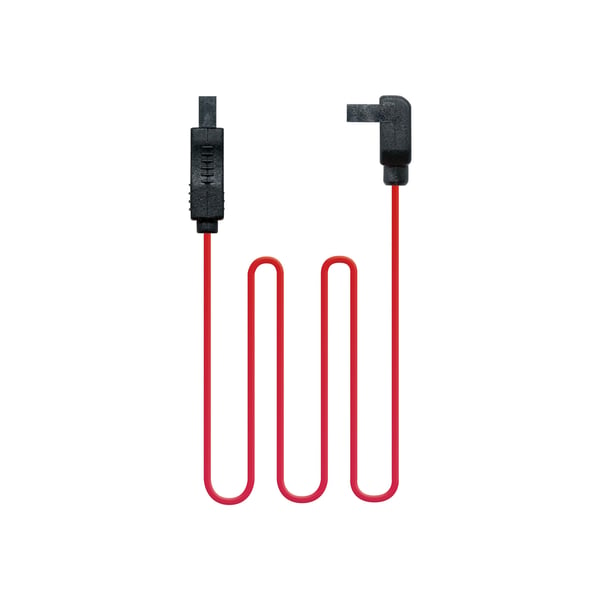 Nanocable 10.18.0202-OEM SATA-kablar 0,5 m Svart, Röd