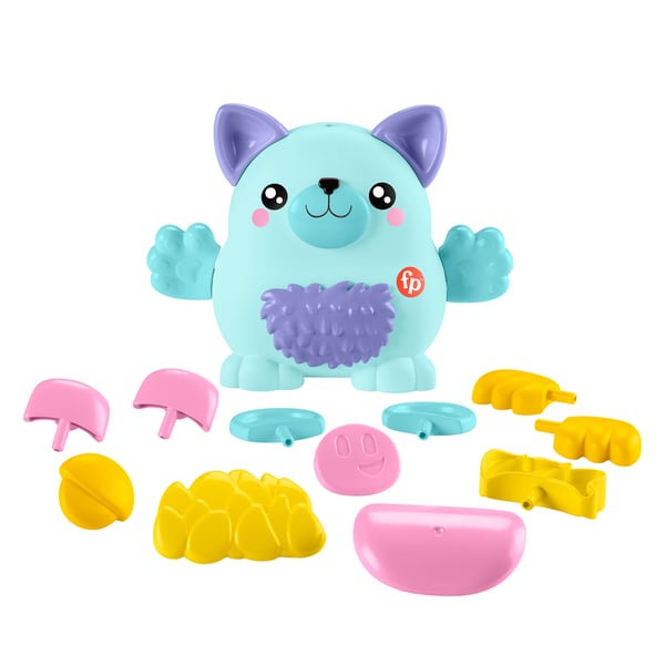 Fisher-Price Byggelegetøjet FP Pets Miks og match-kæledyr til børnehavebørns rolleleg, 18 dele Fisher-Price Byggelegetøjet FP Pets Miks og match-kæledyr til børnehavebørns rolleleg, 18 dele