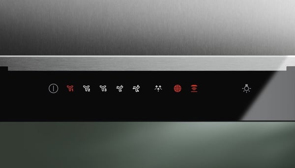 Electrolux KFTB19X Seinäkiinnitys Musta, Ruostumaton teräs 400 m³/h