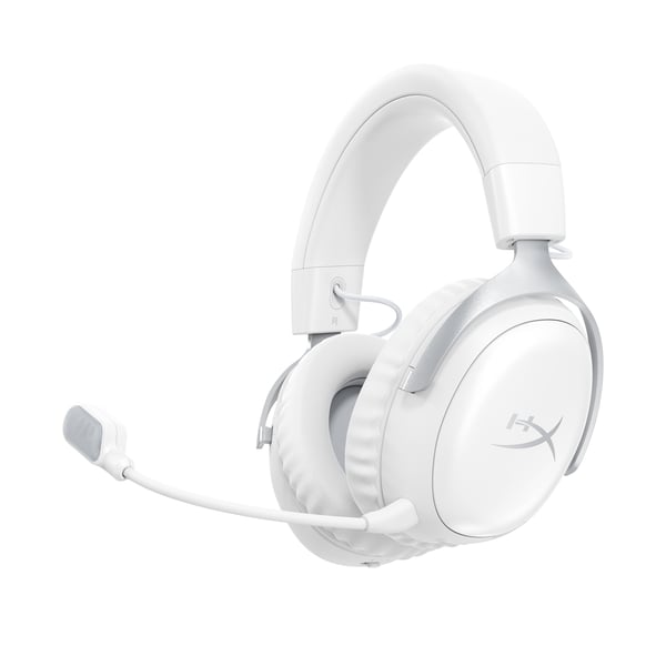 HyperX Cloud III S – trådlöst gaming-headset (vitt)