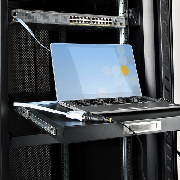 StarTech.com 1P3FP-USB-SERIAL kabelomvandlare (hane/hona) DB-9 USB Type-A Svart