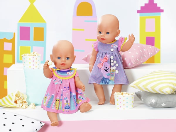 BABY born 828243 nuken tarvikkeet Nuken mekko