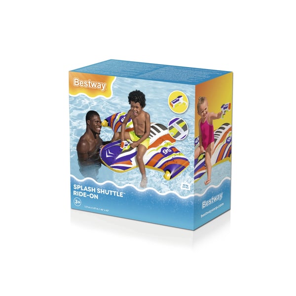 Bestway 41503 pool- och badmadrass Multifärg Mönstrad Polyvinylklorid (PVC) Sittbadleksak