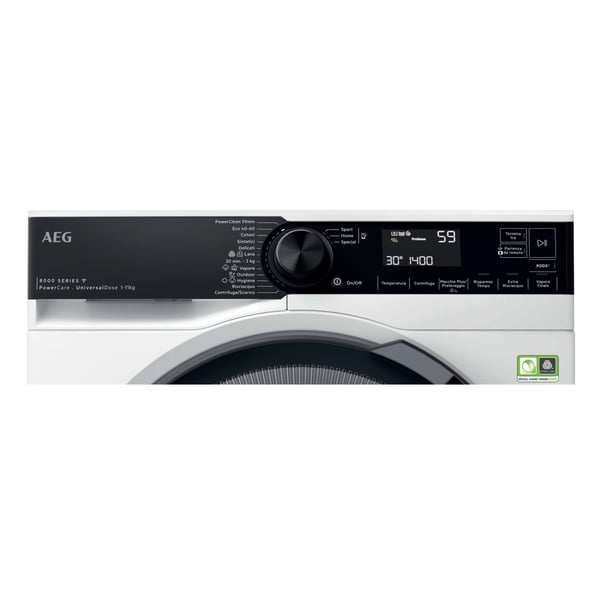 AEG LR8H114BY vaskemaskine Front-læsning 11 kg 1400 rpm Hvid