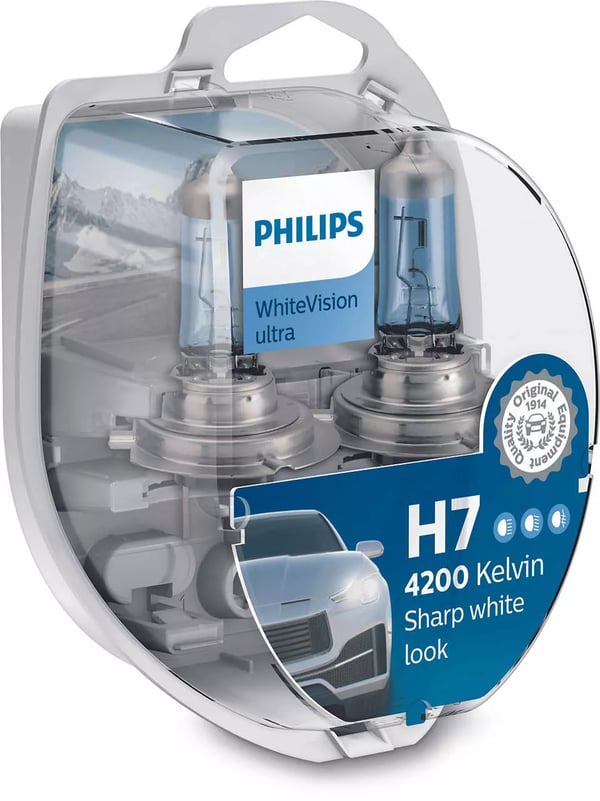 Philips WhiteVision ultra 12972WVUSM Hvidt, stilfuldt look