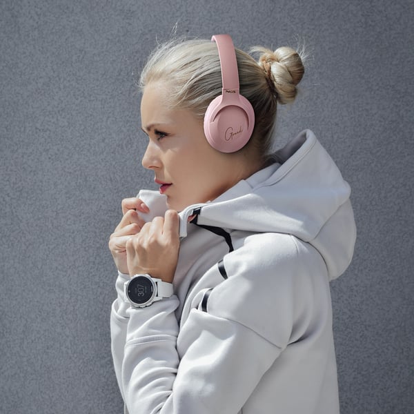 NGS ARTICA GREED Kuulokkeet Langallinen & langaton Pääpanta Puhelut/Musiikki USB Type-C Bluetooth Vaaleanpunainen