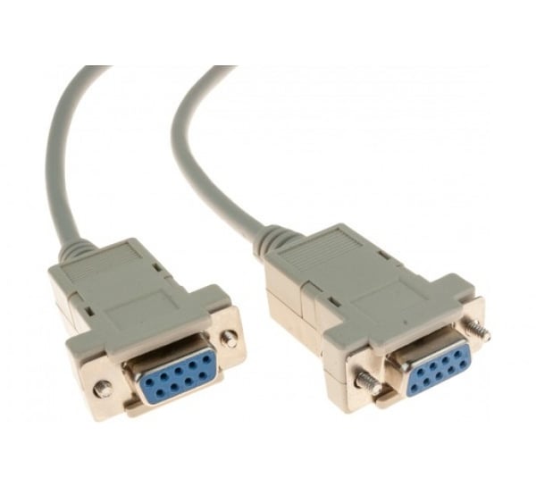 Hypertec 136031-HY serielkabel Hvid 10 m DB-9