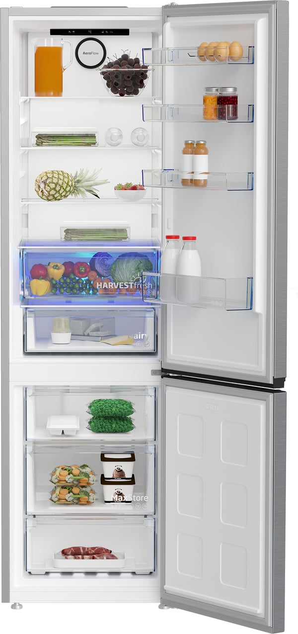 Beko B5EUNA406HXB Fritstående 355 L Metallic