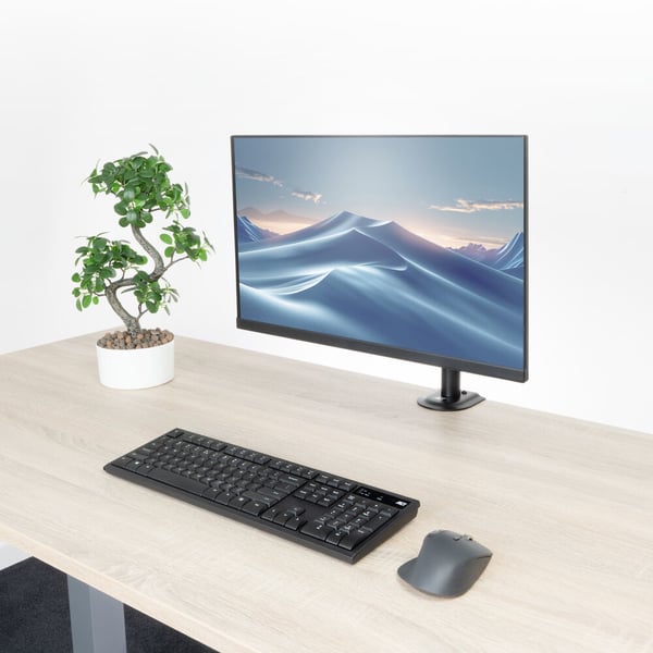 ACT AC8361 skærmbeslag og -stativer 86,4 cm (34") Skrivebord Sort