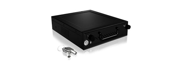 ICY BOX IB-148SSK-B 13,3 cm (5.25") Opbevaring drev bakke Sort