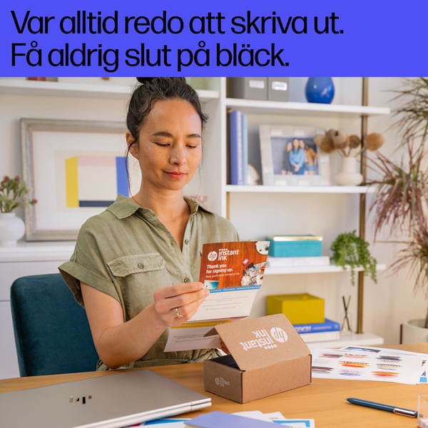 HP OfficeJet Pro 8134e Trådlöst All-in-One Färg Skrivare, Instant Ink; Dubbelsidig utskrift