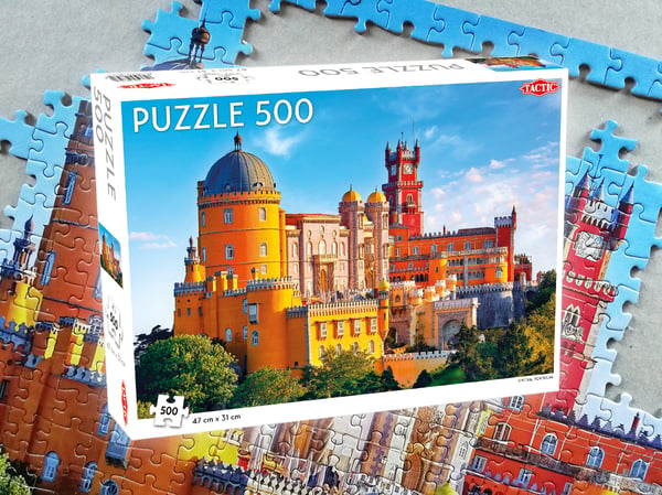 Tactic Sintra Portugal 500 pcs Puslespil 500 stk Bygninger