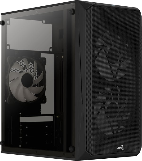 Aerocool CS107V2 datorväskor Mini Tower Svart