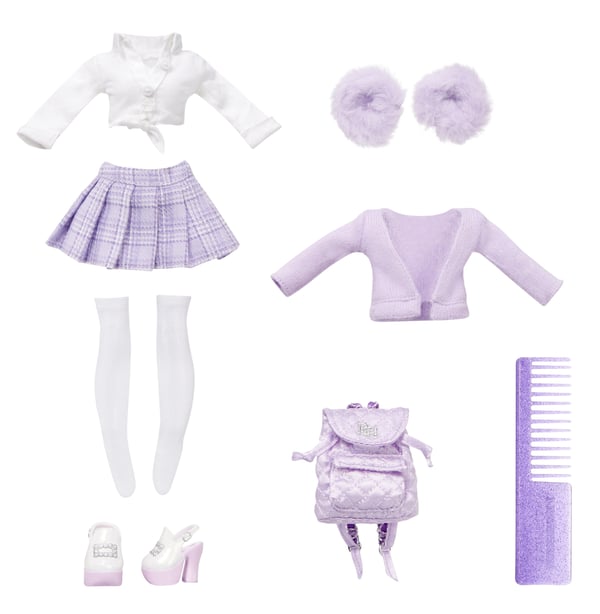 Rainbow High Junior High Fashion Doll - Violet Willow (Purple)