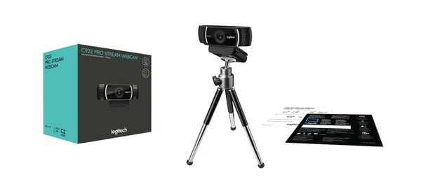 Logitech 960-001087 verkkokamera 1920 x 1080 pikseliä USB Musta