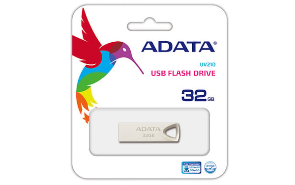 ADATA AUV210-32G-RGD USB-nøgle 32 GB USB Type-A 2.0 Beige