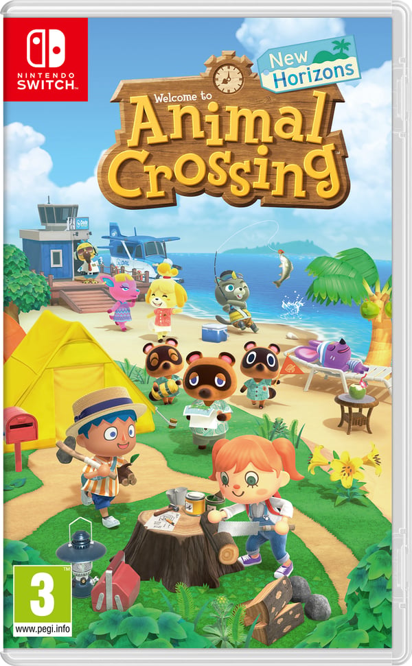 Nintendo Animal Crossing: New Horizons Vakio Englanti, Italia Nintendo Switch