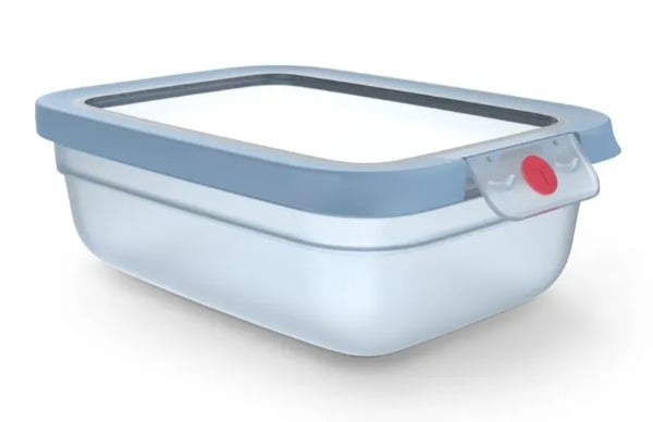 Tefal oneClick N1210710 matburkar Rektangulär Låda 1,2 l Blå 1 styck