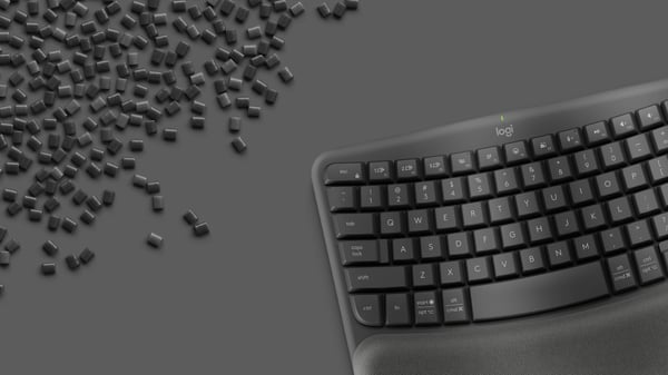 Logitech ERGO 920-012292 näppäimistö Office RF Wireless + Bluetooth AZERTY Belgia Grafiitti