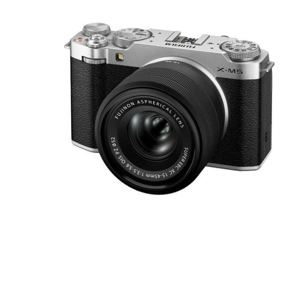Fujifilm X-M5 SILVER Kit XC15-45mm F3.5-5.6 OIS PZ MILC 26,1 MP X-Trans CMOS 4 6240 x 4160 pixlar