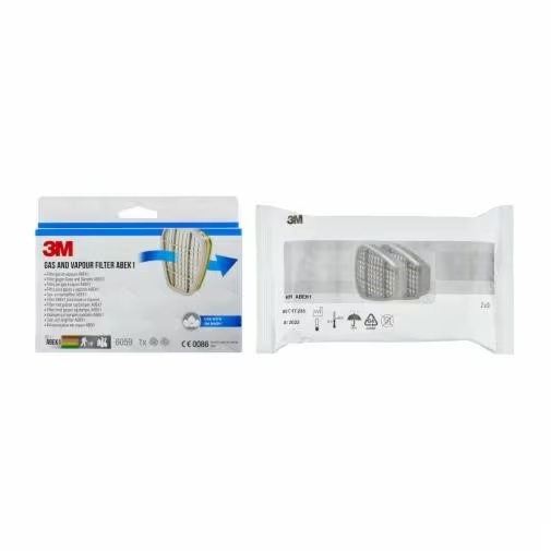 3M 7100141697 Gas & damppatron 2 stk