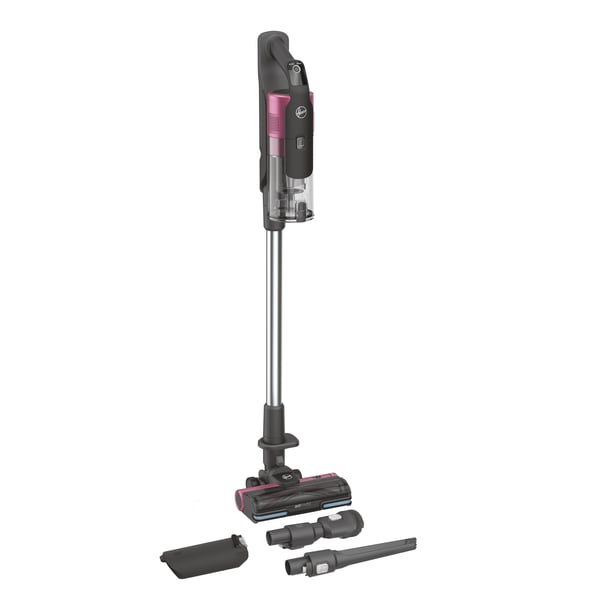 Hoover HF920H 011 2-i-1 stangstøvsuger Batteri Dry EPA Poseløs 0,7 L Rose, Lyserød