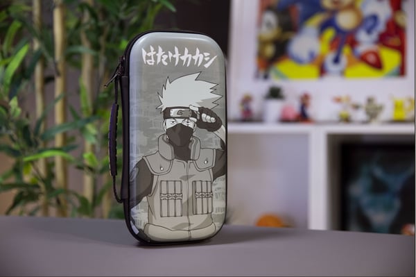 Konix Naruto Kakashi Hårt fodral Nintendo Polyvinylklorid (PVC) Khaki