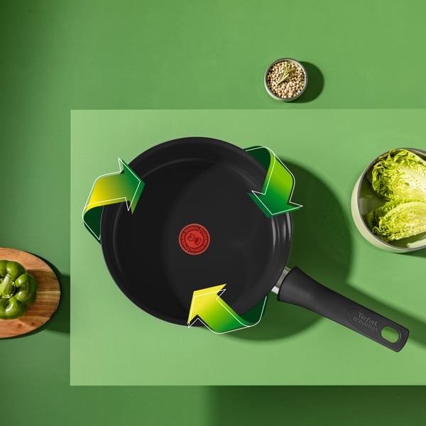 Tefal Renew Black ON C43532 Gryde til alle formål Rund