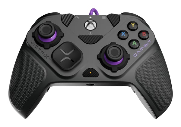 PDP 049-006-GY spil-controller Sort, Grå, Violet USB Gamepad Analog/digital PC, Xbox One, Xbox Series S, Xbox Series X