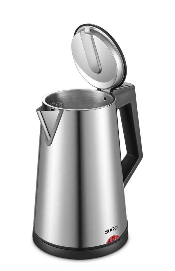 Sogo KET-SS-7705-SS elkedel 1,7 L 1830 W Rustfrit stål