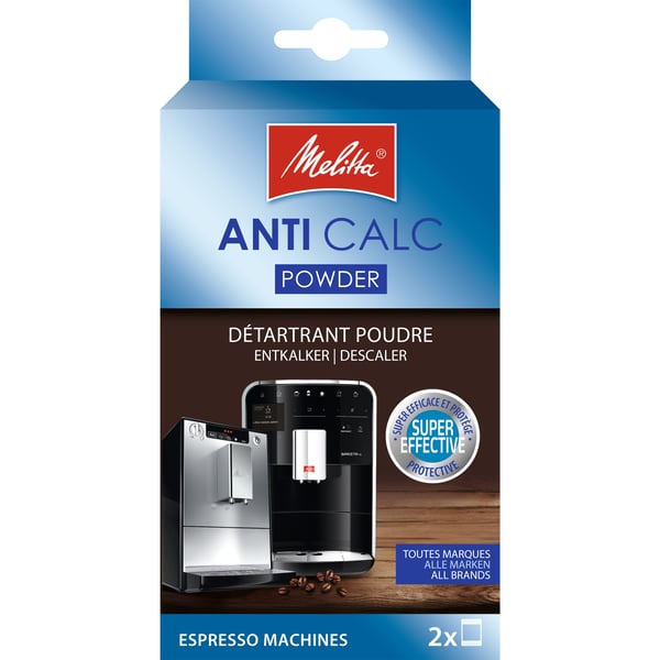 Melitta ANTI CALC avkalkningsmedel Hushållsapparater Puder